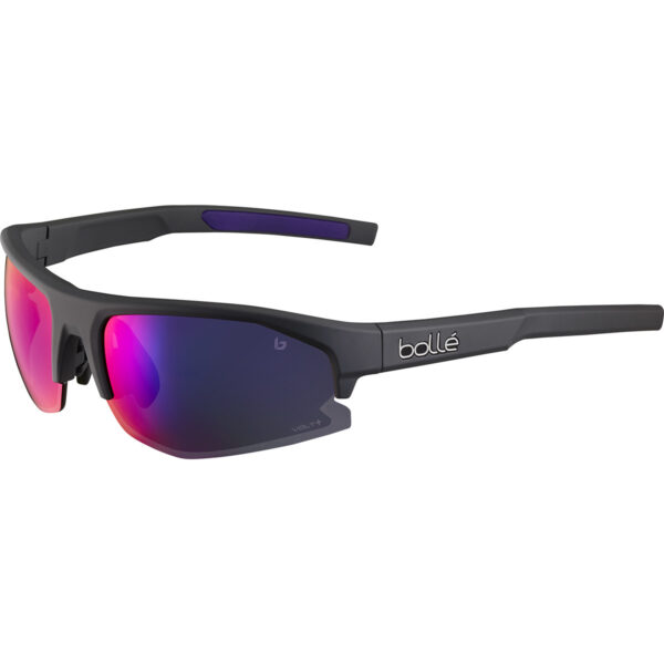 occhiali ciclismo Bolle BOLT 2.0 S Titanio/Volt Ultravioletto Polarizzato