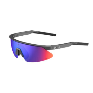 occhiali ciclismo MICRO EDGE Titanium Matte Volt+ Ultraviolet Polarized