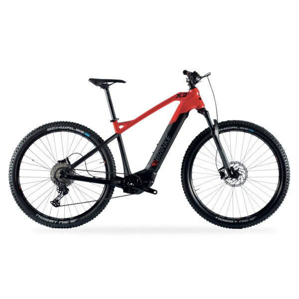 Bicicletta mtb elettrica Brinke X2R EP801 630Wh