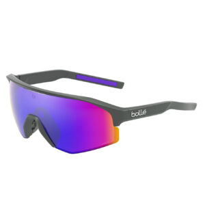 occhiali ciclismo Bolle LIGHTSHIFTER Titanium Matte Volt+ Ultraviolet