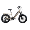 bicicletta elettrica Lombardo Aurelia Avorio 2023 Fat Bike Agevole 20