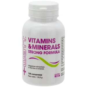 Integratore alimentare +watt 120 compresse Vitamins & Minerals Strong formula