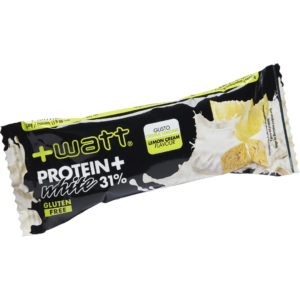 Barretta proteica Protein+ White +watt GLUTEN FREE gusto limone