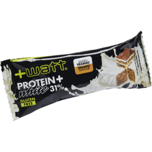 Barretta proteica Protein+ White +watt GLUTEN FREE gusto tiramisu