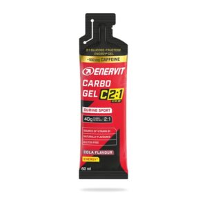 Gel energetico Carbo Gel C2:1PRO Enervit Gusto Cola con caffeina