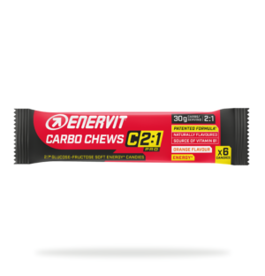 Caramelle gommose Carbo Chews C2:1PRO Enervit Gusto Arancia