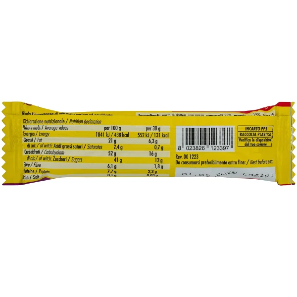 Barretta energetica FRUIT FORCE +watt gusto fragola - immagine 2