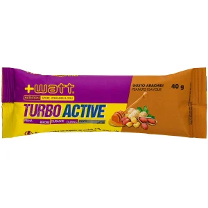 Barretta energetica TURBO ACTIVE +watt arachidi frutta secca miele
